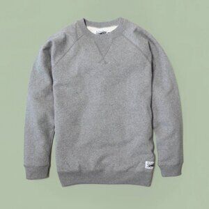 Muttonhead Heather Grey Rainbow Speckle Classic Crew XXL